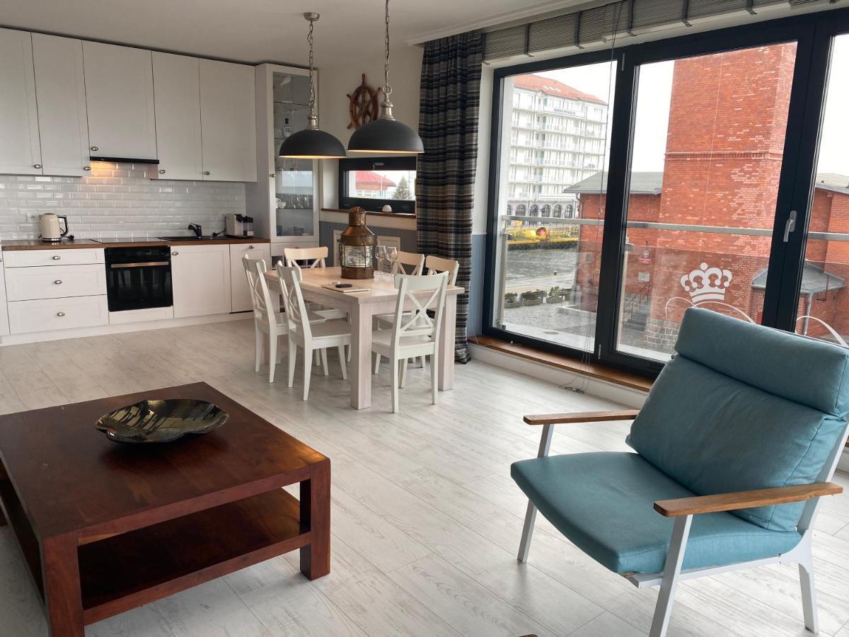 Apartament Blekitny Przy Latarni Ujście-Darłowskie Εξωτερικό φωτογραφία
